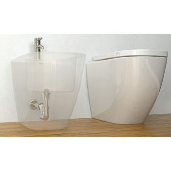 Siphon für Waschtisch/Bidet Ø 26 mm aus Messing mit 1"1/4" Anschluss