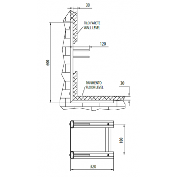 Grohe Rapid SL modulo per vaso sospeso 38528001