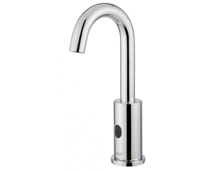 Idral Rubinetto elettronico lavabo con premiscelatore meccanico serie Curve 02503/1PM
