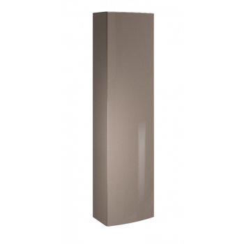 Mobile bagno sospeso 80 cm Apollo in legno Cappuccino Lucido con Lavabo