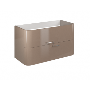 Mobile bagno sospeso 100 cm Apollo in legno Nordico con Lavabo