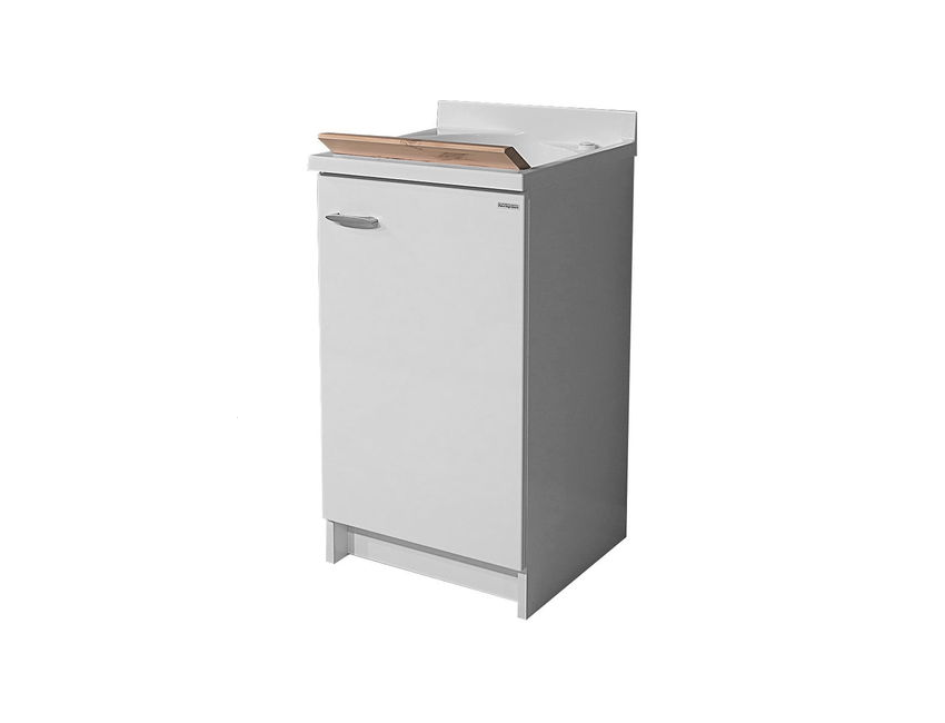 Waschraumschrank Montegrappa 45x50 cm mit Öffnungsbändern rechts Marella