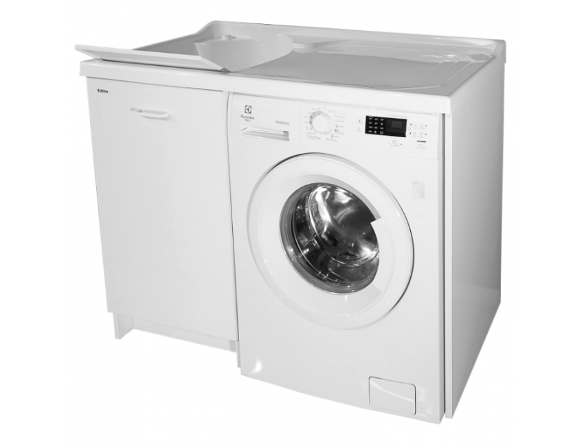 Waschmaschinenschrank mit rechter Befestigung 109x60 cm Giunone