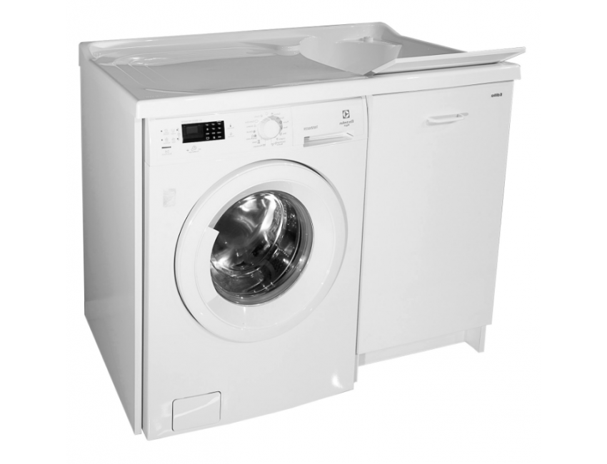 Waschmaschinenschrank mit rechter Befestigung 109x60 cm Giove