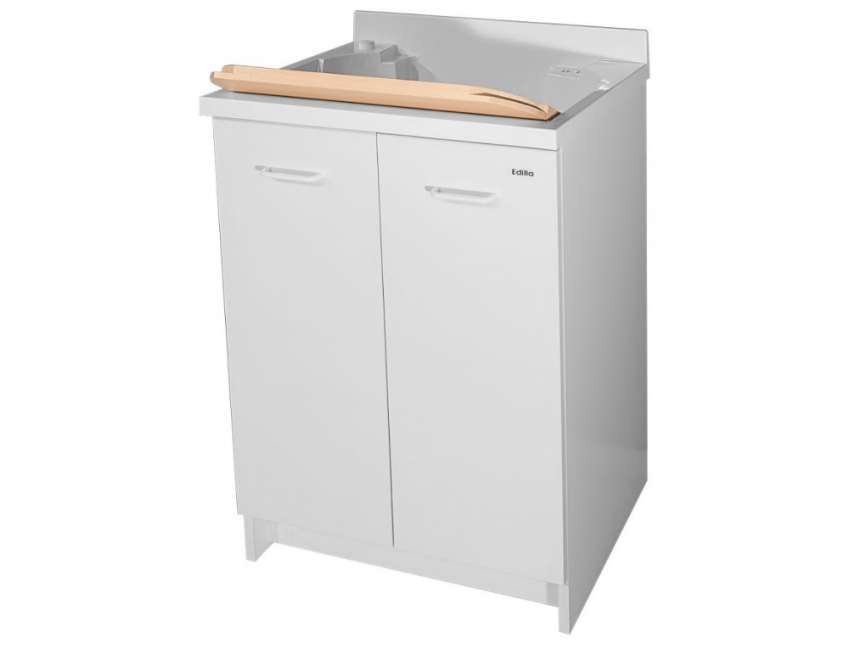 Waschraumschrank 80x60 cm mit doppelter thermoplastischer Badewanne Montegrappa Marella