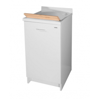 Waschraumschrank 60x50 cm mit thermoplastischer Badewanne und zwei Türen Giove