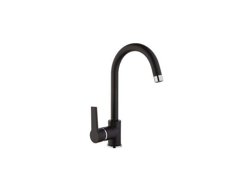 Miscelatore lavello Cucina Nero opaco Giava