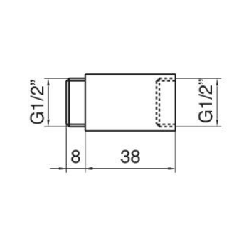 Idral Dispositivo antiscottatura per doccia 02079/4