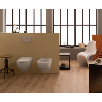 EinlochBidet aufgehängtes 38x55 cm aus Keramik Globo Bowl+