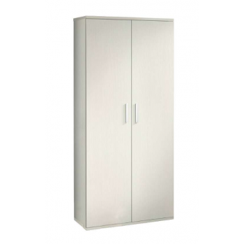 Armadio 178 cm Bianco Graffiato con due ante