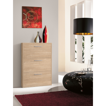 Kommode Mattweiße mit 3 Schubladen