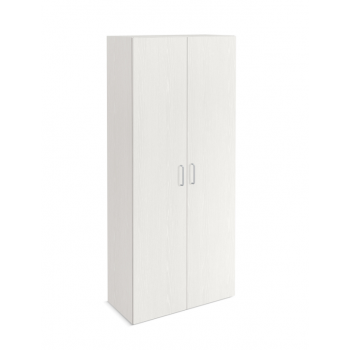 Armadio Portascope 183 cm Bianco frassinato