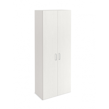 Armadio 183 cm in legno Bianco frassinato