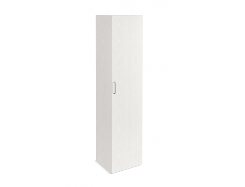 Armadio a colonna 45x38xh183 cm Bianco frassinato