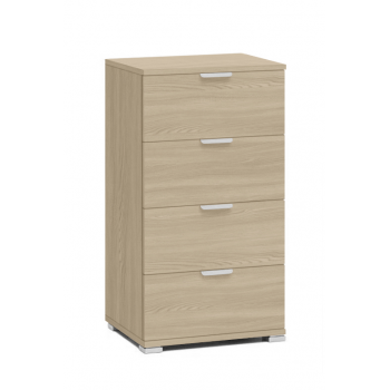 Kommode Mattweiße mit 3 Schubladen