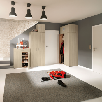 Mobile di sopralzo per armadio 80x38 cm Olmo