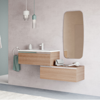 Mobile bagno sospeso 135 cm...