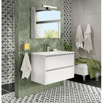 Mobile bagno sospeso 80 cm...