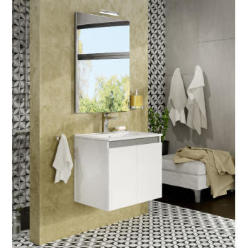 Mobile bagno sospeso 60 cm...