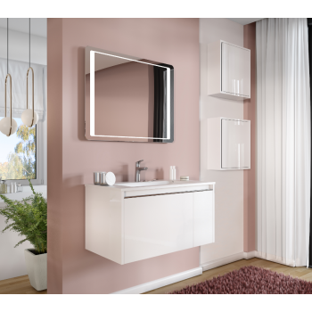 Mobile bagno sospeso 80 cm...