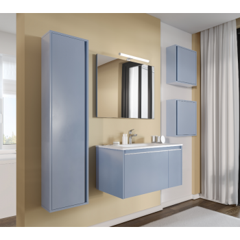 Mobile bagno sospeso 80 cm...