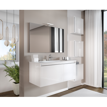 Mobile bagno sospeso 100 cm...