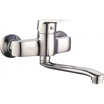 Spültisch-Wandmischer...