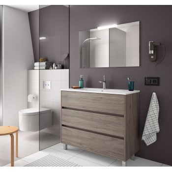 Mobile bagno a terra 100 cm...