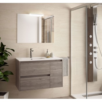 Mobile bagno sospeso 85 cm...