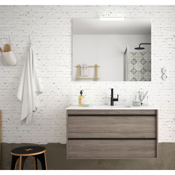 Badezimmer Badmöbel 100 cm...