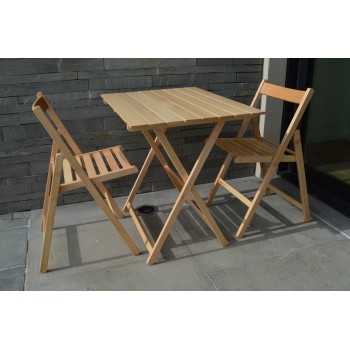 Set Trapani in legno di...