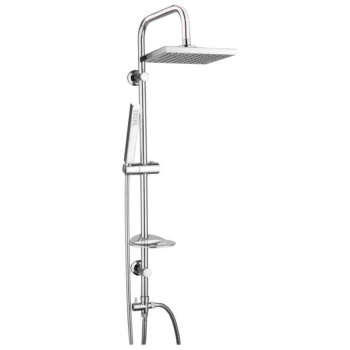 Duschsäule Echo aus Stahl...