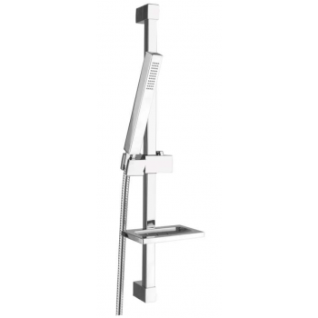 Saliscendi cromato con asta...