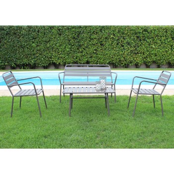 Gartenset Sofia mit Taupe...