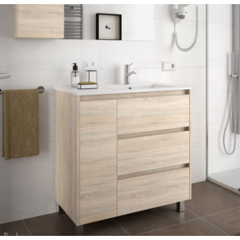 Mobile bagno a terra 85 cm...