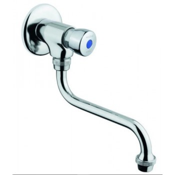 Rubinetto temporizzato lavabo parete serie CLASSIC