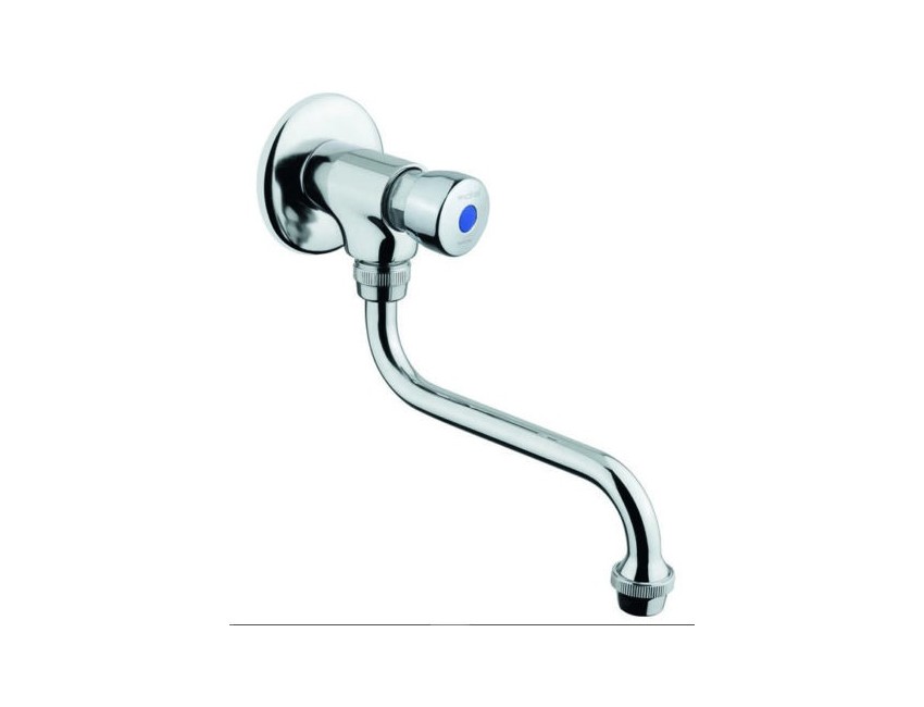 Rubinetto temporizzato lavabo parete serie CLASSIC