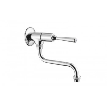 Rubinetto temporizzato lavabo parete serie CLASSIC