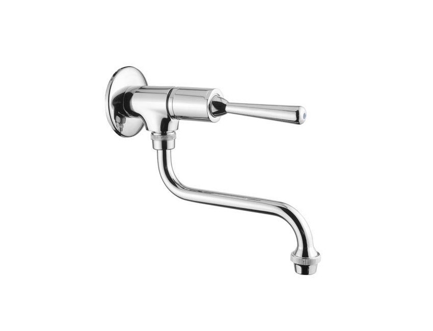 Rubinetto temporizzato lavabo parete serie CLASSIC