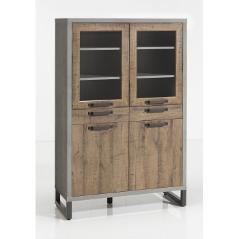 Vitrine 110xH170 cm mit...