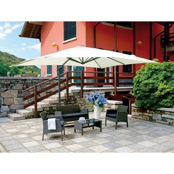 Rechteckiger Sonnenschirm...