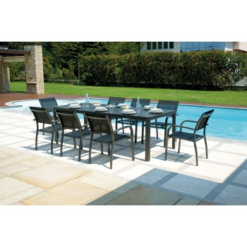 Gartentisch 160x100 cm aus...