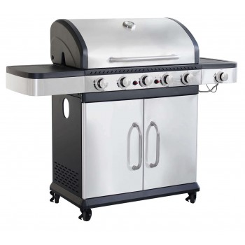 Gasgrill mit fünf brennern...