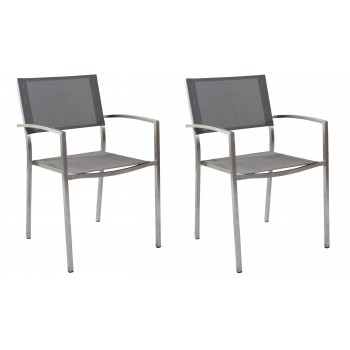 Set 2 stapelbaren Stühlen...