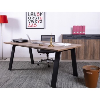 Bürotisch 140x80 cm Eiche...