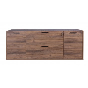 Madia 187x73H cm Rovere con...