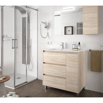 Mobile bagno a terra 85 cm...