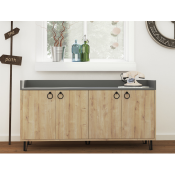 Wohnzimmeranrichte 140x80H...