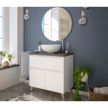 Mobile bagno a terra 80 cm...