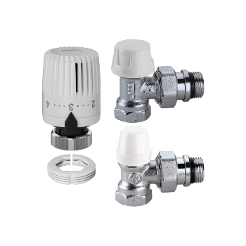 Kit termostato cromato 3/8"...